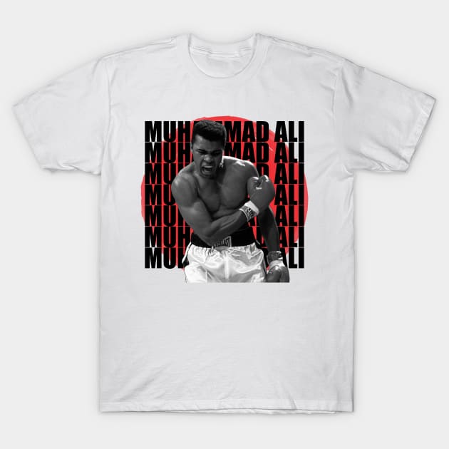 Muhammad Ali Roar T-Shirt by ahmadzakiramadhan